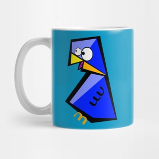 Blue bird Mug